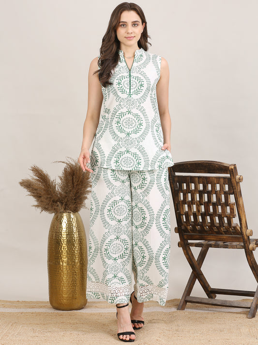 Resort Waist Coat Co-ord set